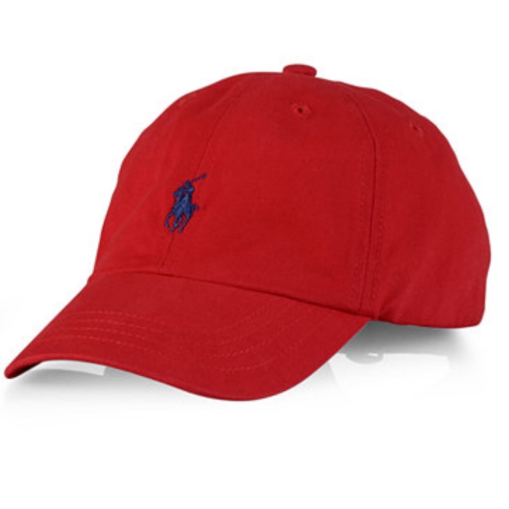 Red Polo hat